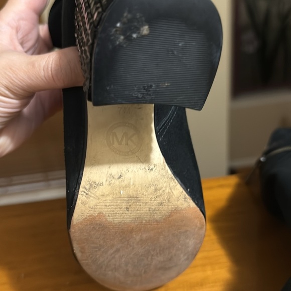 Michael Kors Ankle Boots with Studded Heels - Picture 5 of 15